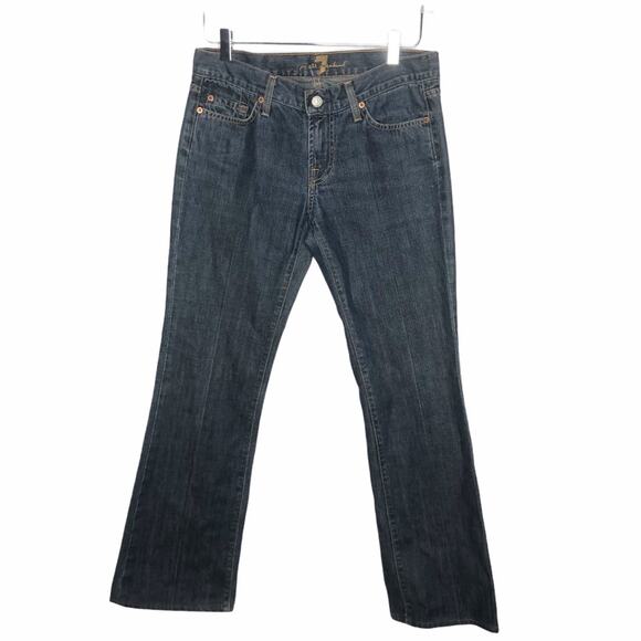 7 for All Mankind Bootcut Classic Jeans 29 Blue - Picture 1 of 16
